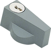 Fixed handle with lock (key)